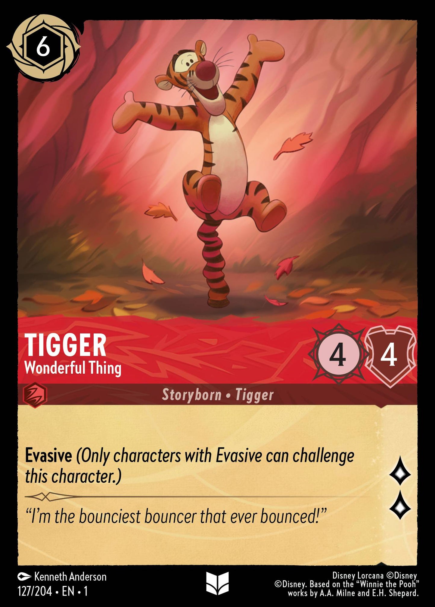 Tigger - Wonderful Thing - Foil