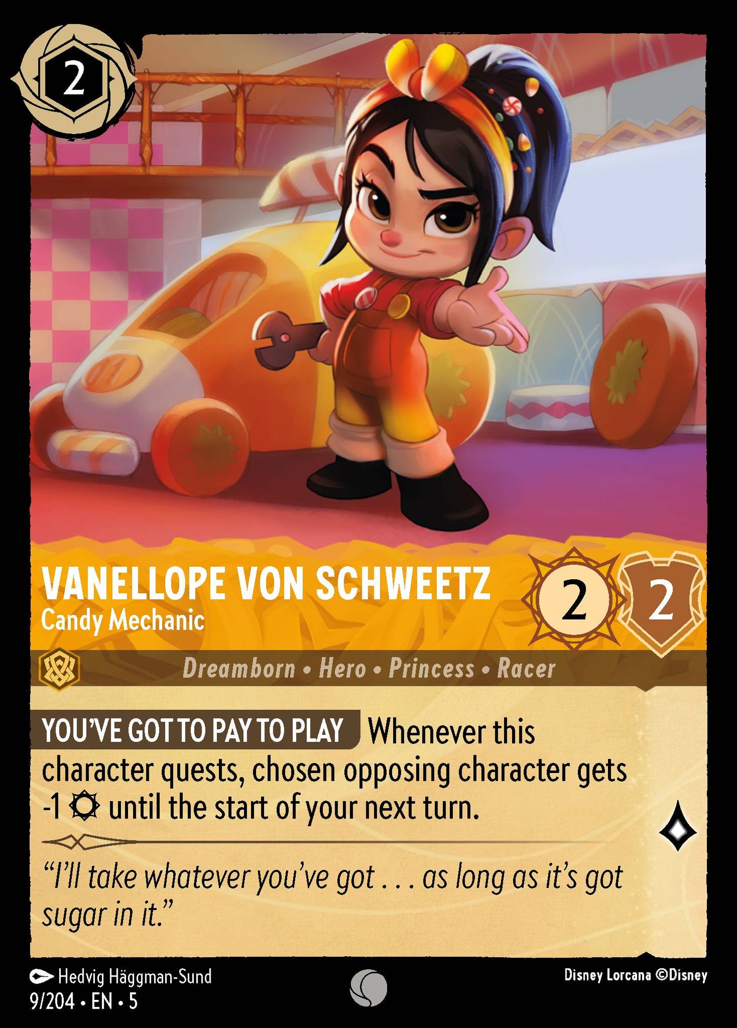 Vanellope von Schweetz - Candy Mechanic - Foil