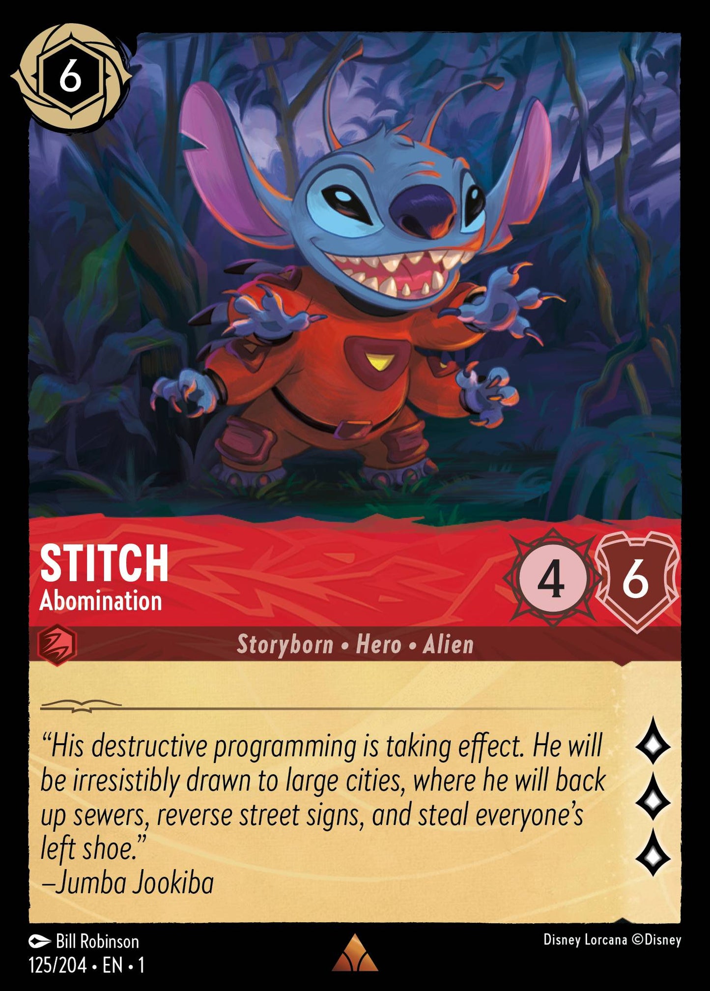Stitch - Abomination - Foil