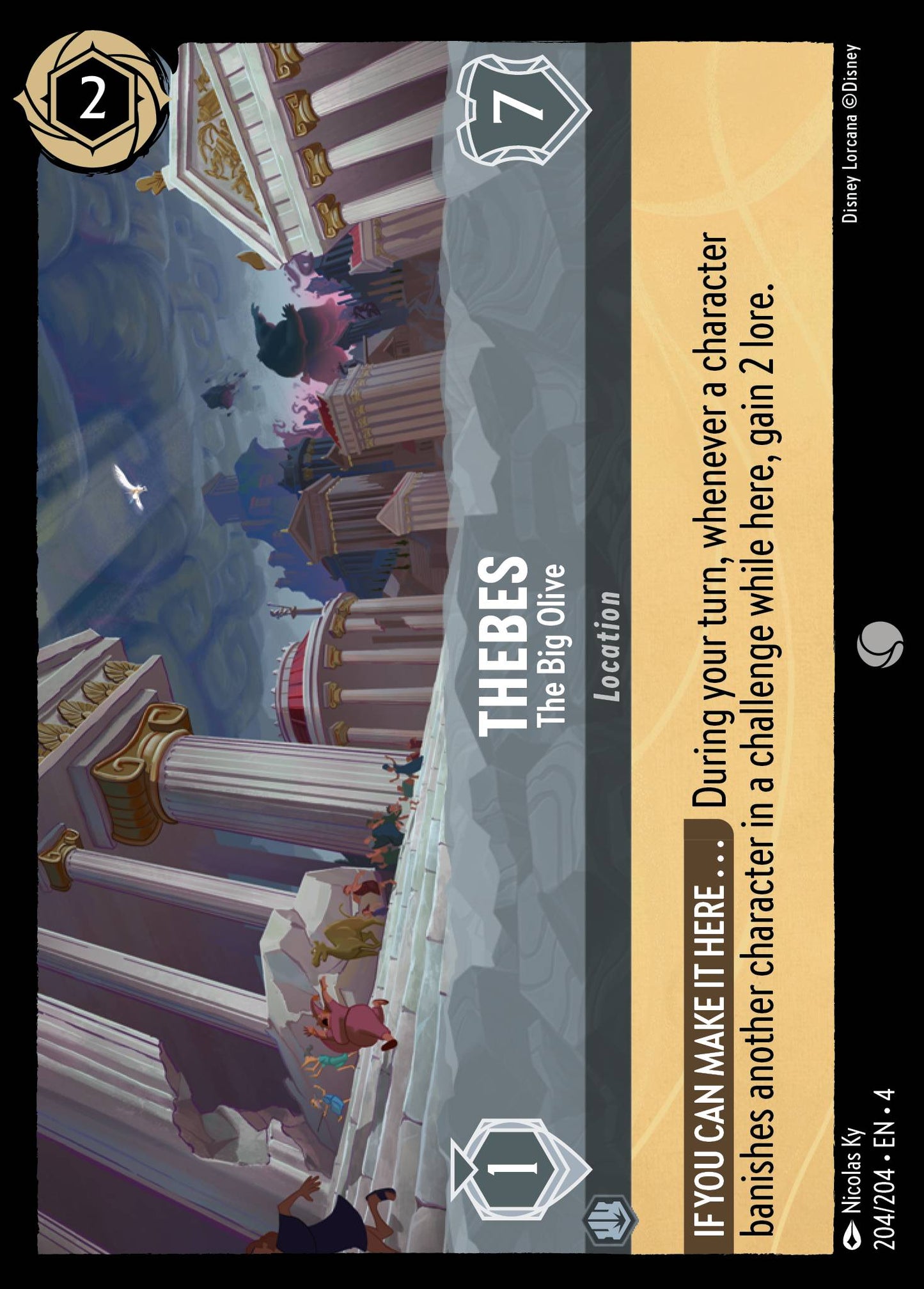 Thebes - The Big Olive - Foil