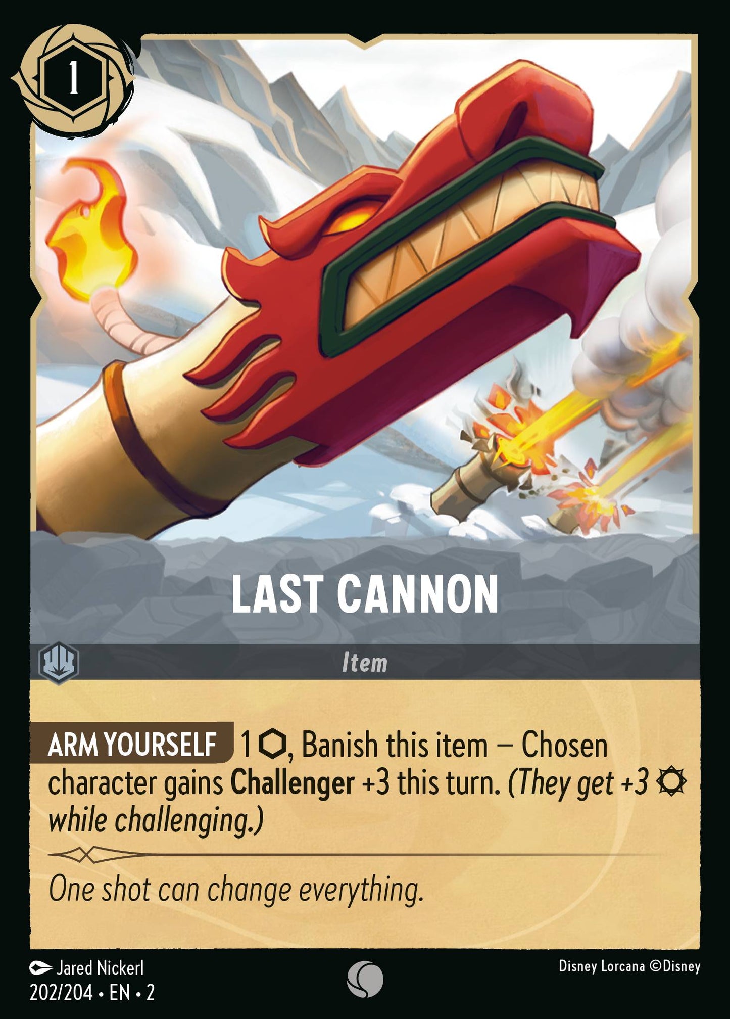Last Cannon - Foil