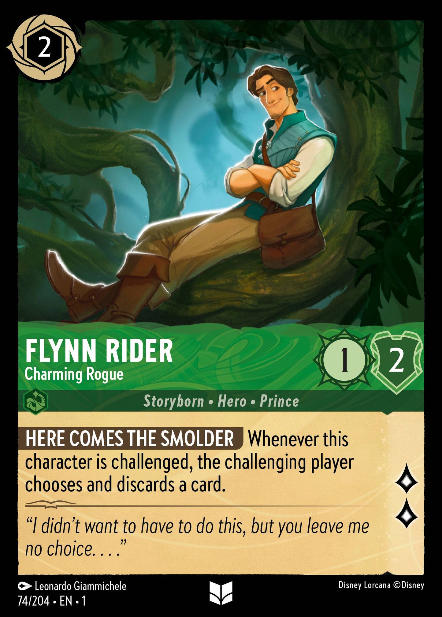 Flynn Rider - Charming Rogue - Foil