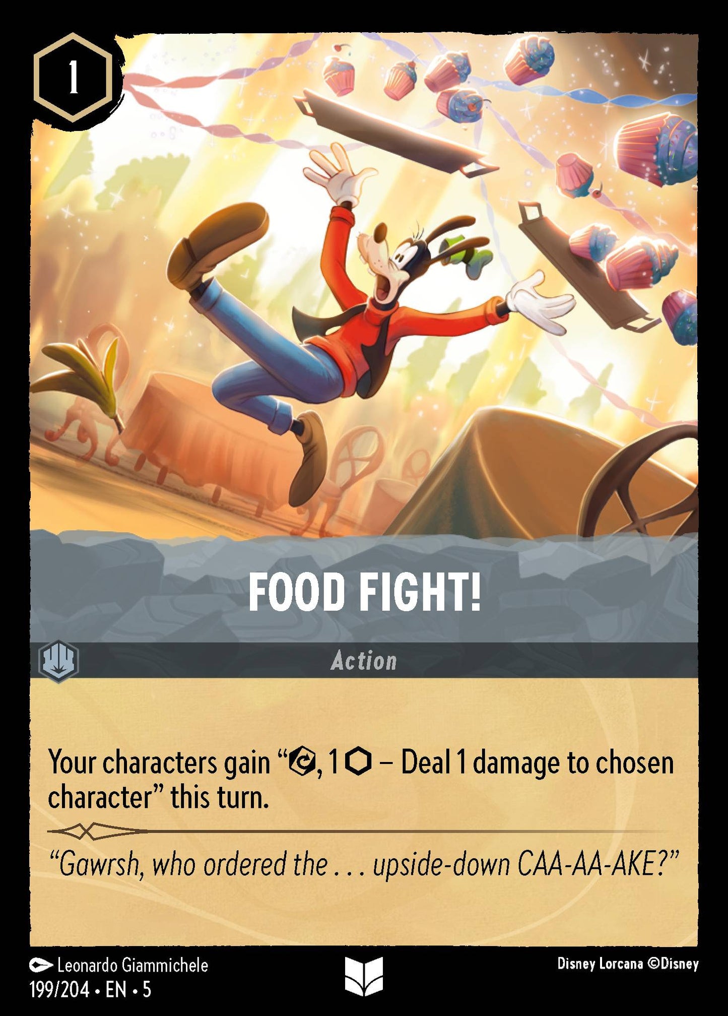 Food Fight! - Foil