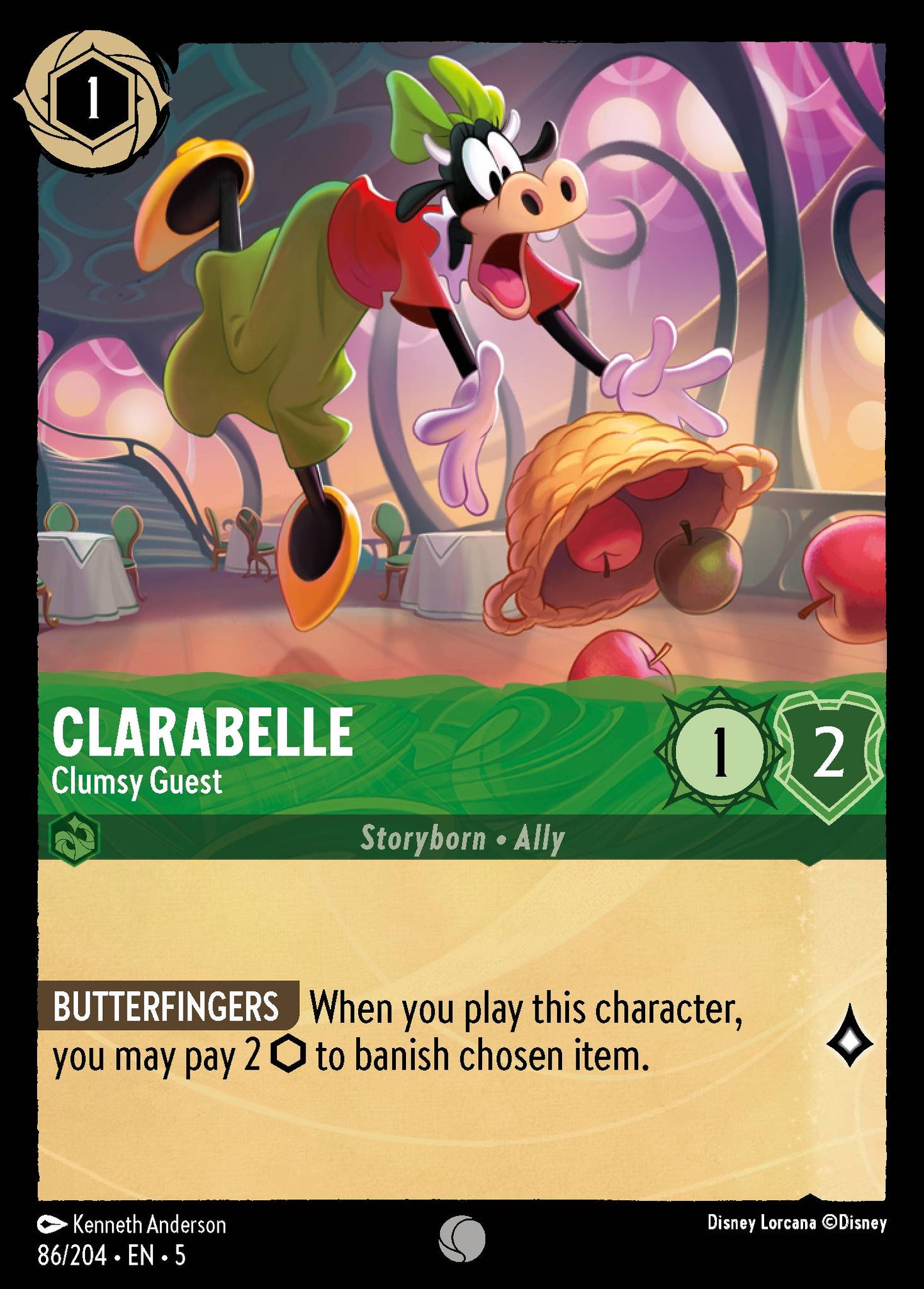Clarabelle - Clumsy Guest - Foil