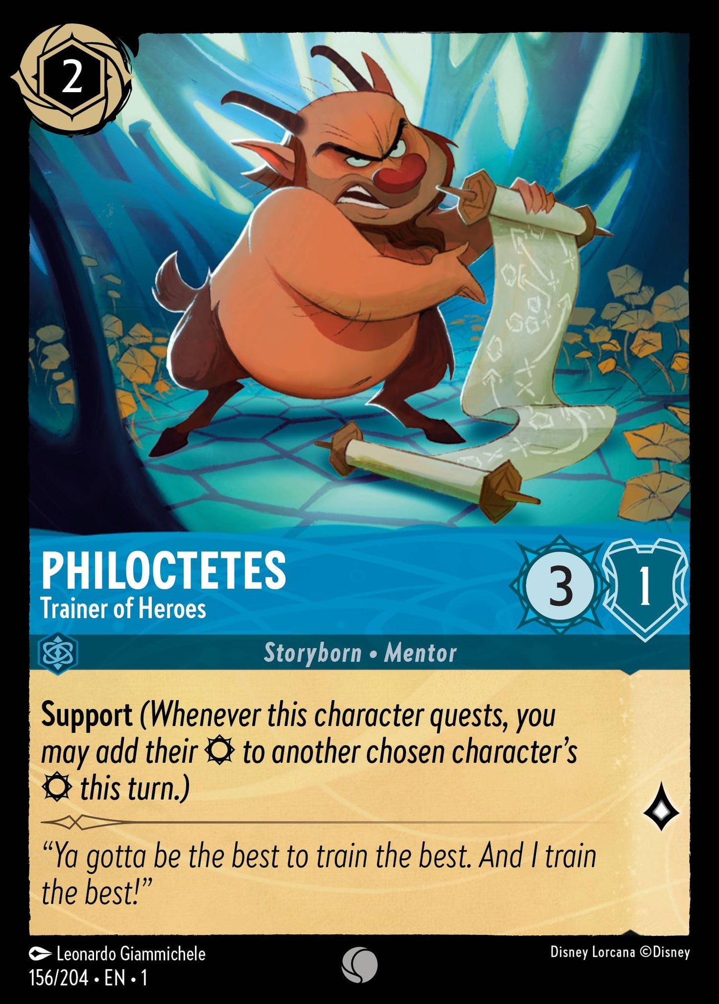 Philoctetes - Trainer of Heroes - Foil