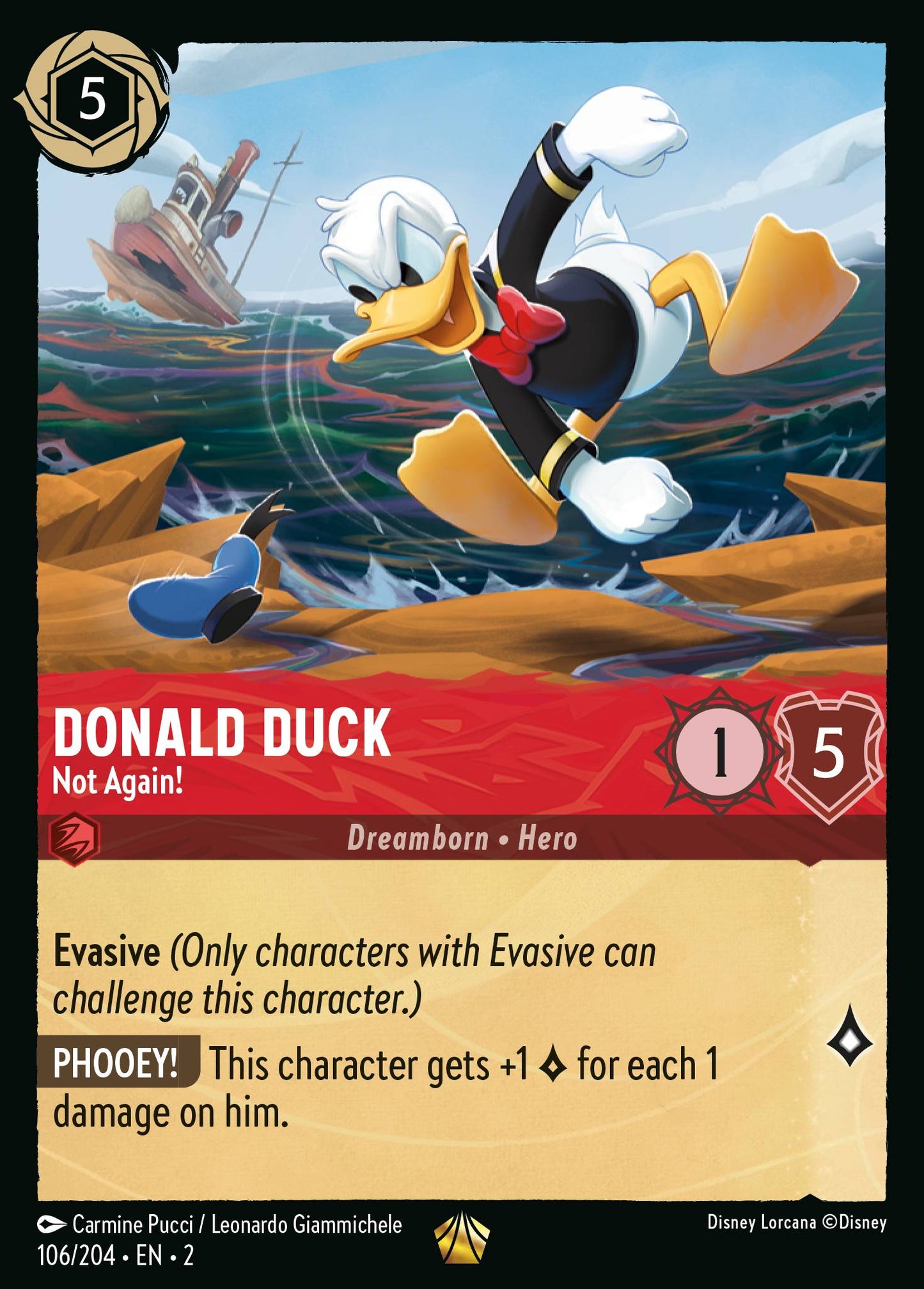 Donald Duck - Not Again! - Foil