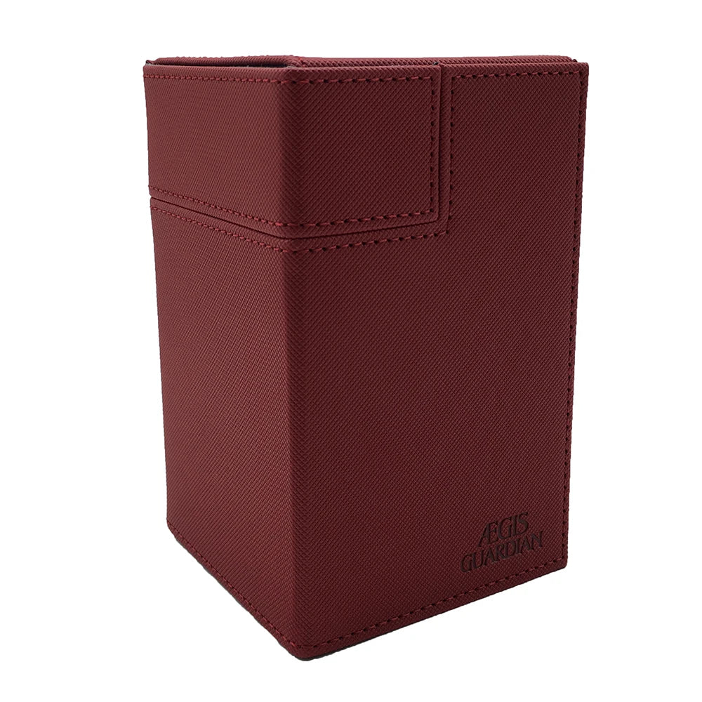 AEGIS GUARDIAN Premium Top Loading Deck Box 100+ with Dice holder