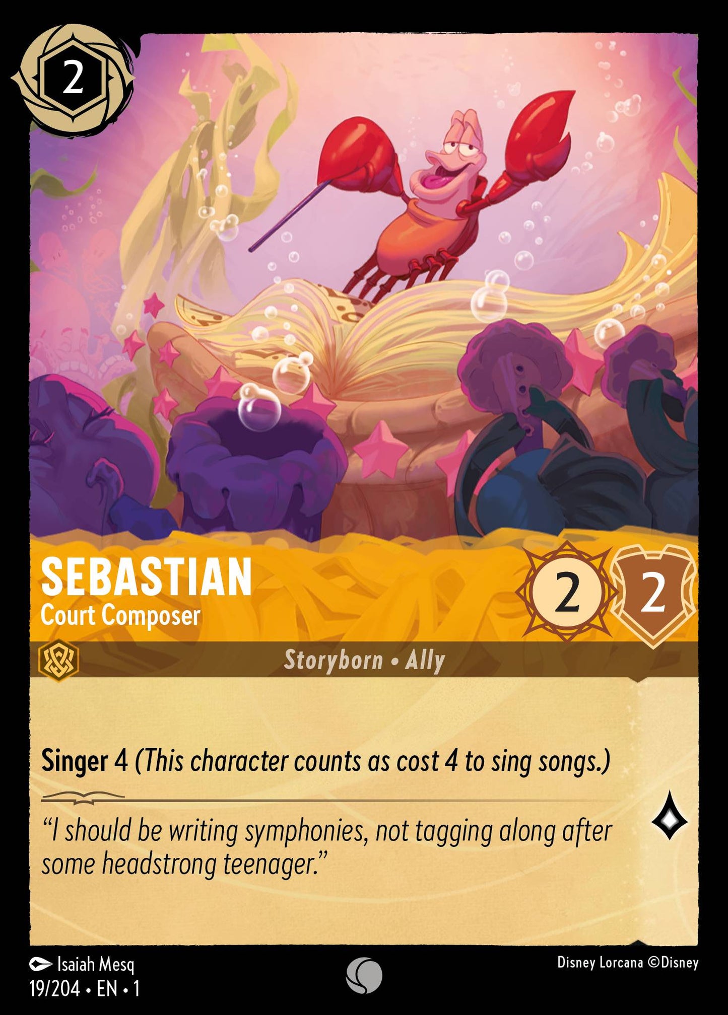 Sebastian - Court Composer - Foil