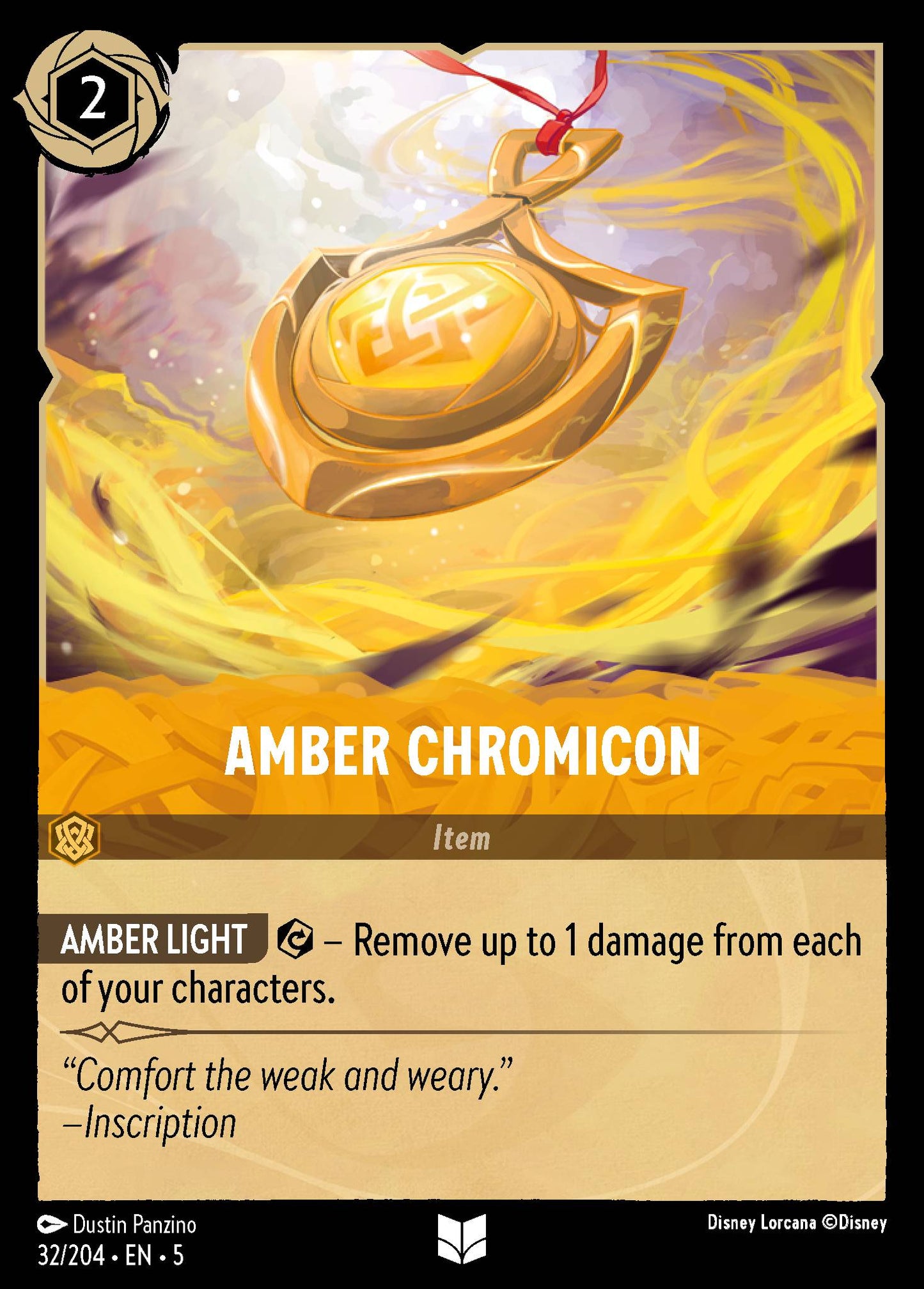 Amber Chromicon - Foil