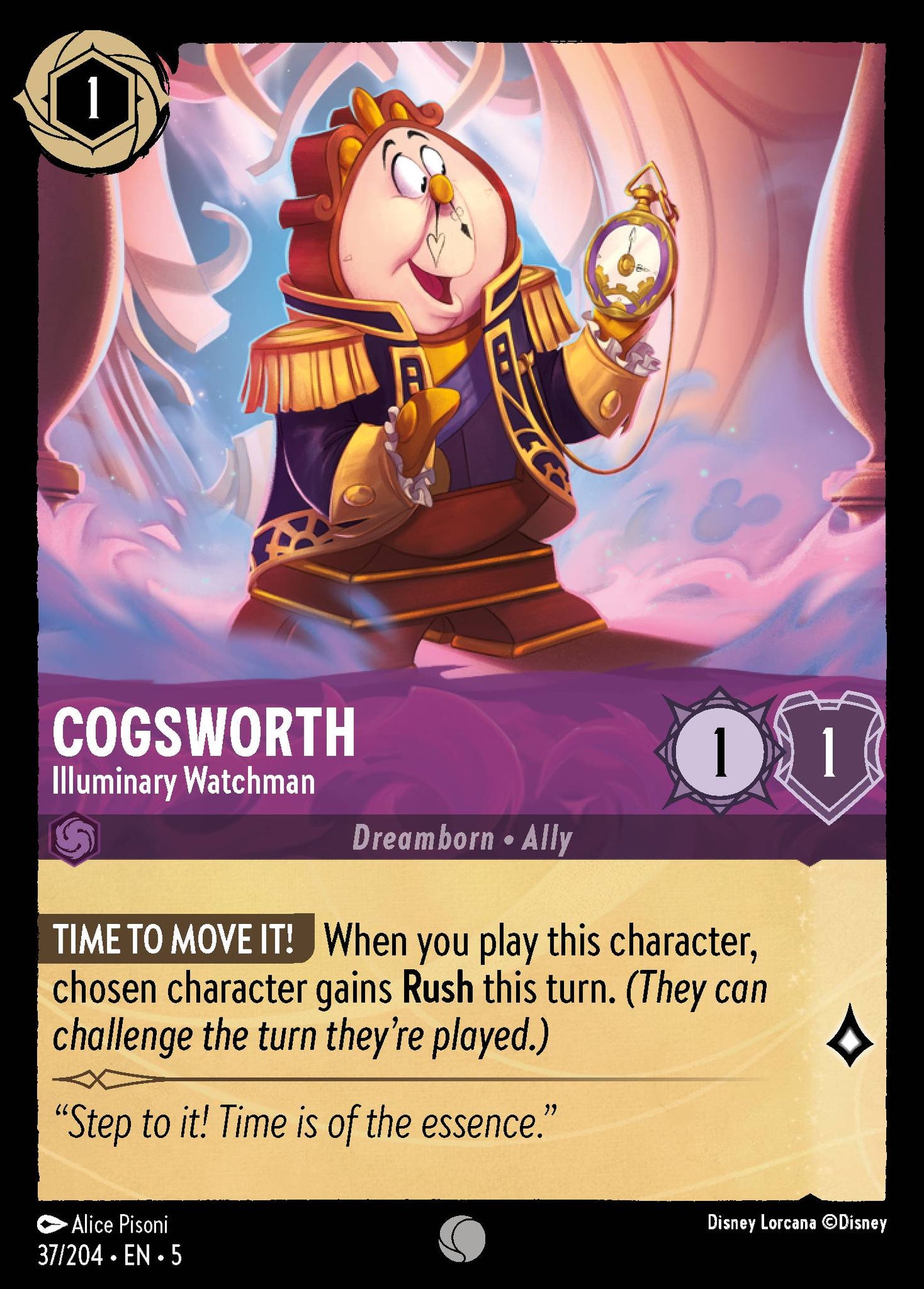 Cogsworth - Illuminary Watchman - Foil