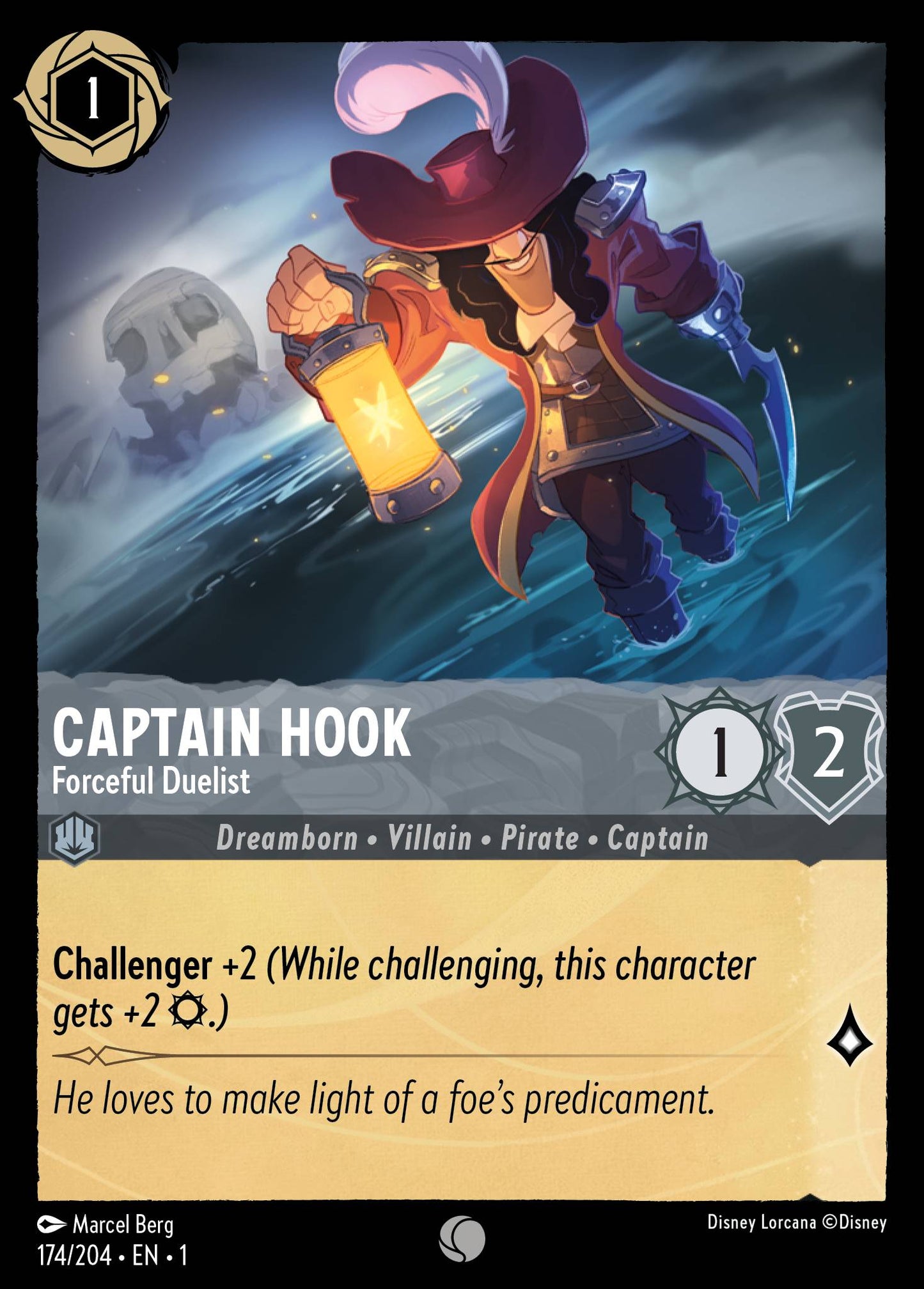 Captain Hook - Forceful Duelist - Foil
