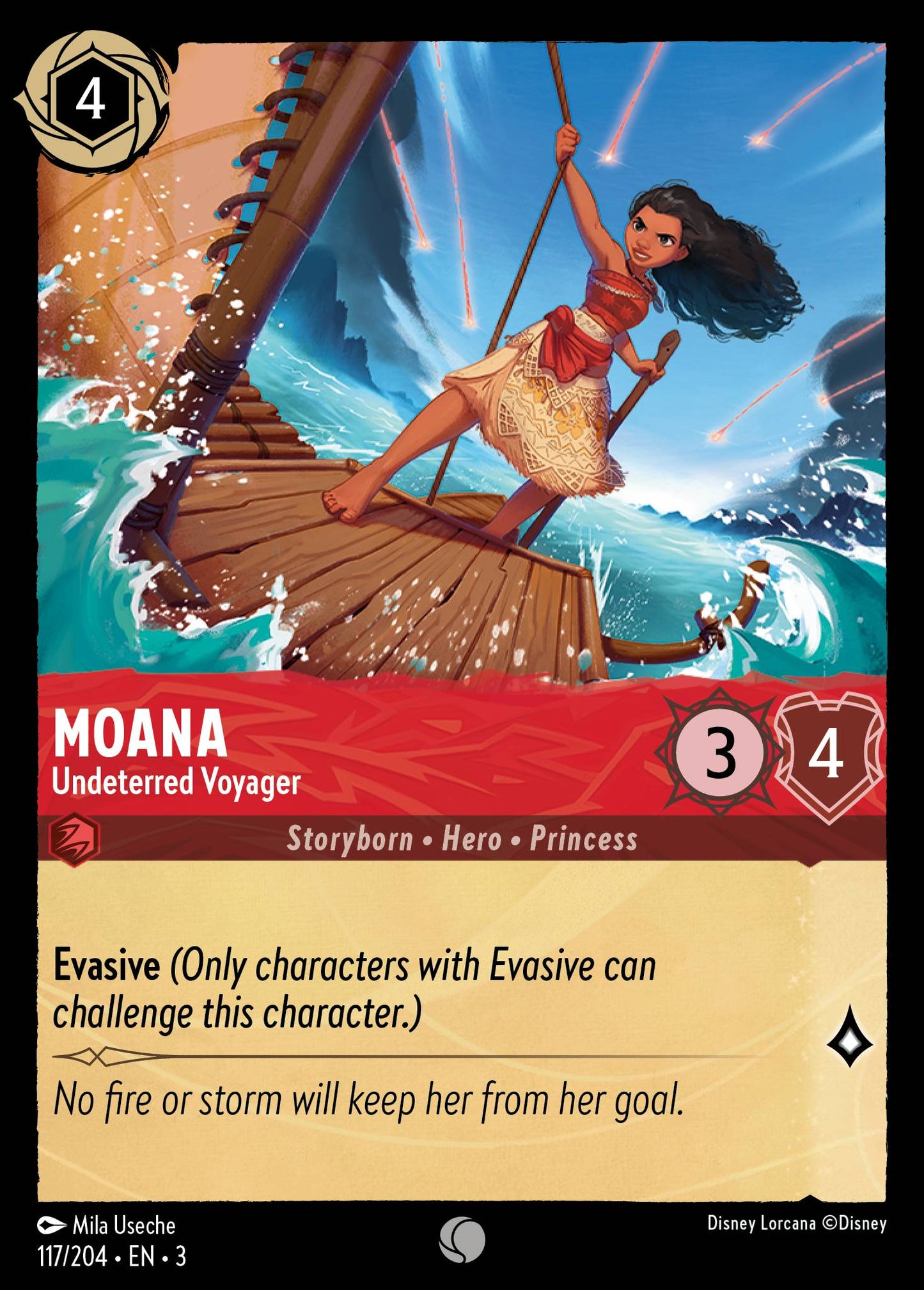 Moana - Undeterred Voyager - Foil