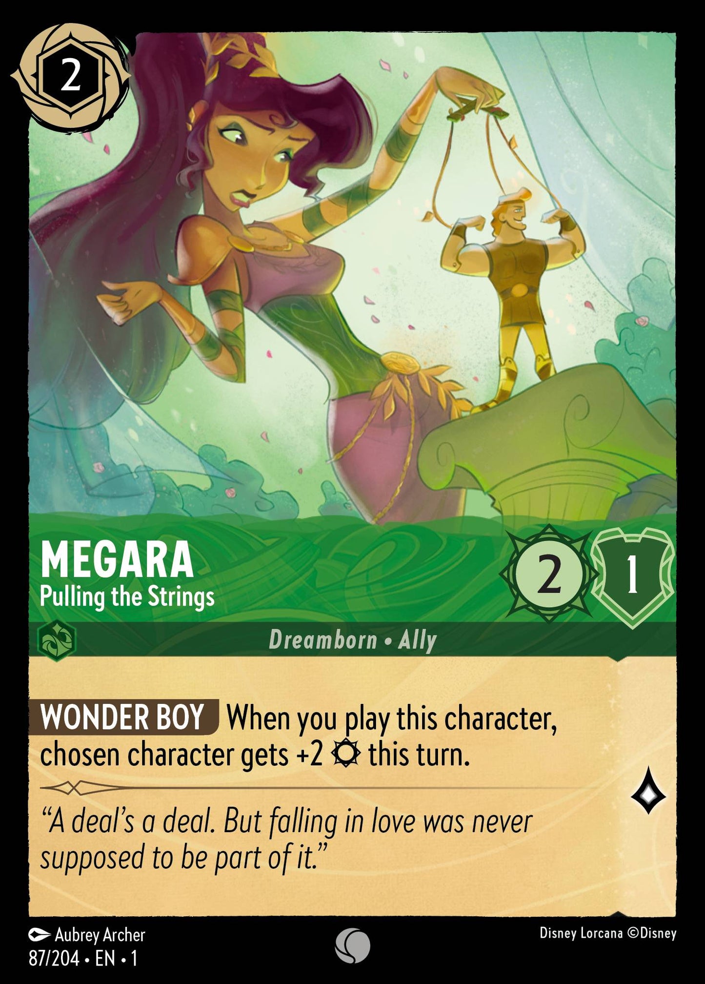 Megara - Pulling the Strings - Foil