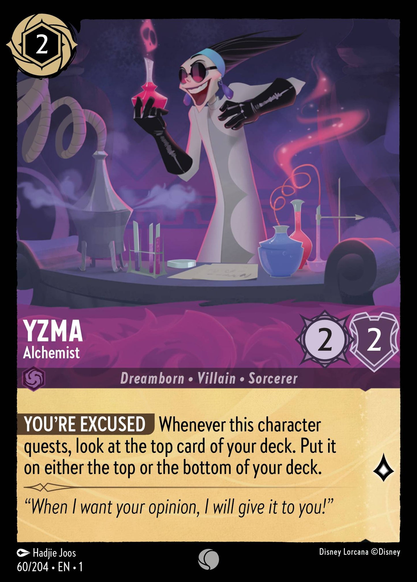 Yzma - Alchemist - Foil