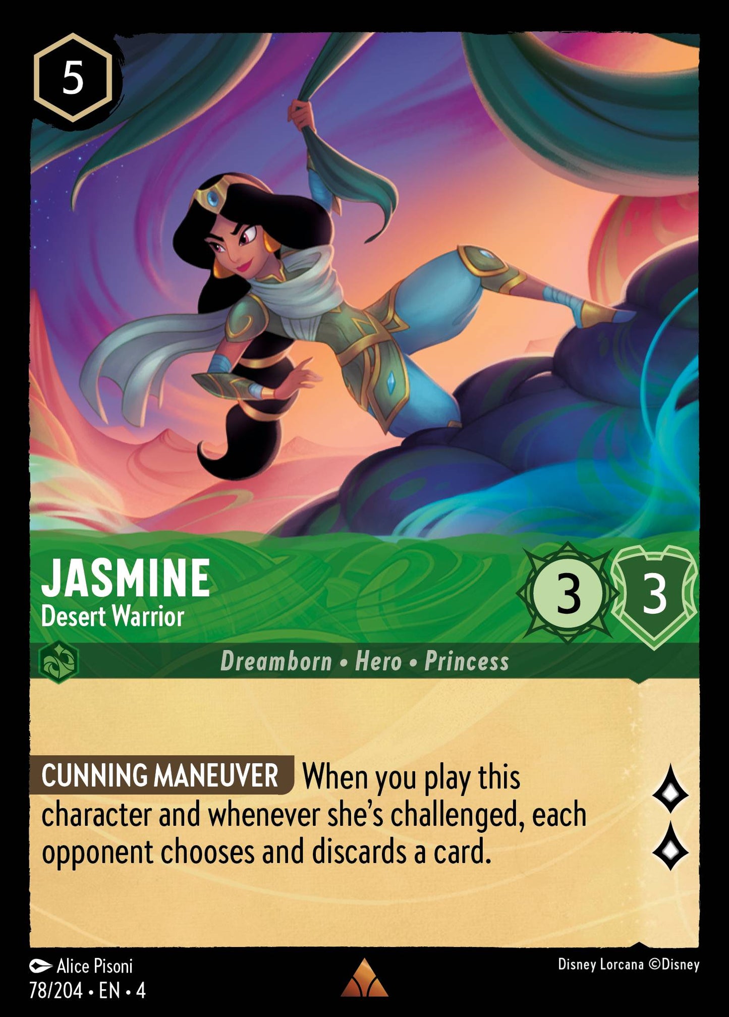 Jasmine - Desert Warrior - Foil