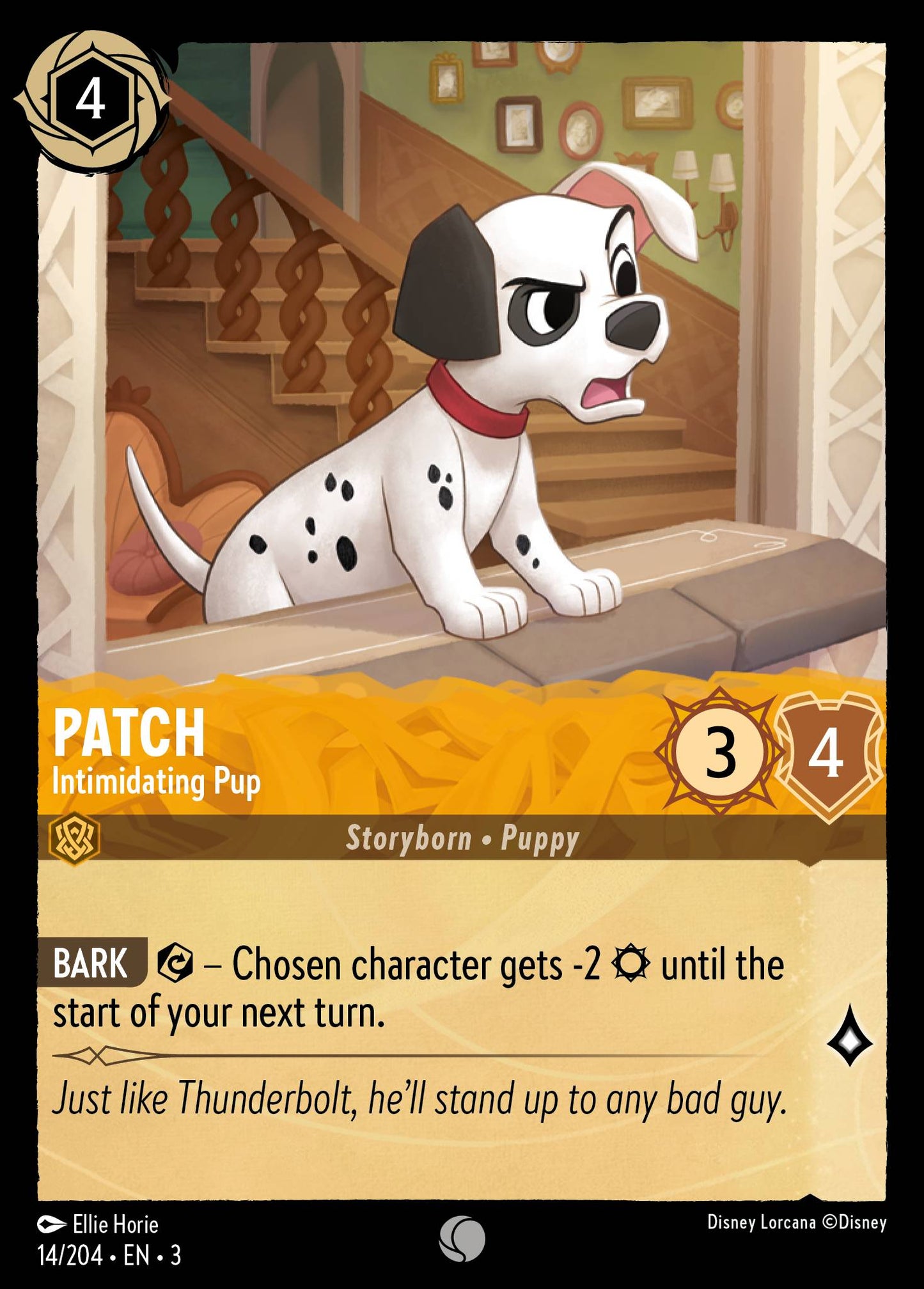 Patch - Intimidating Pup - Foil