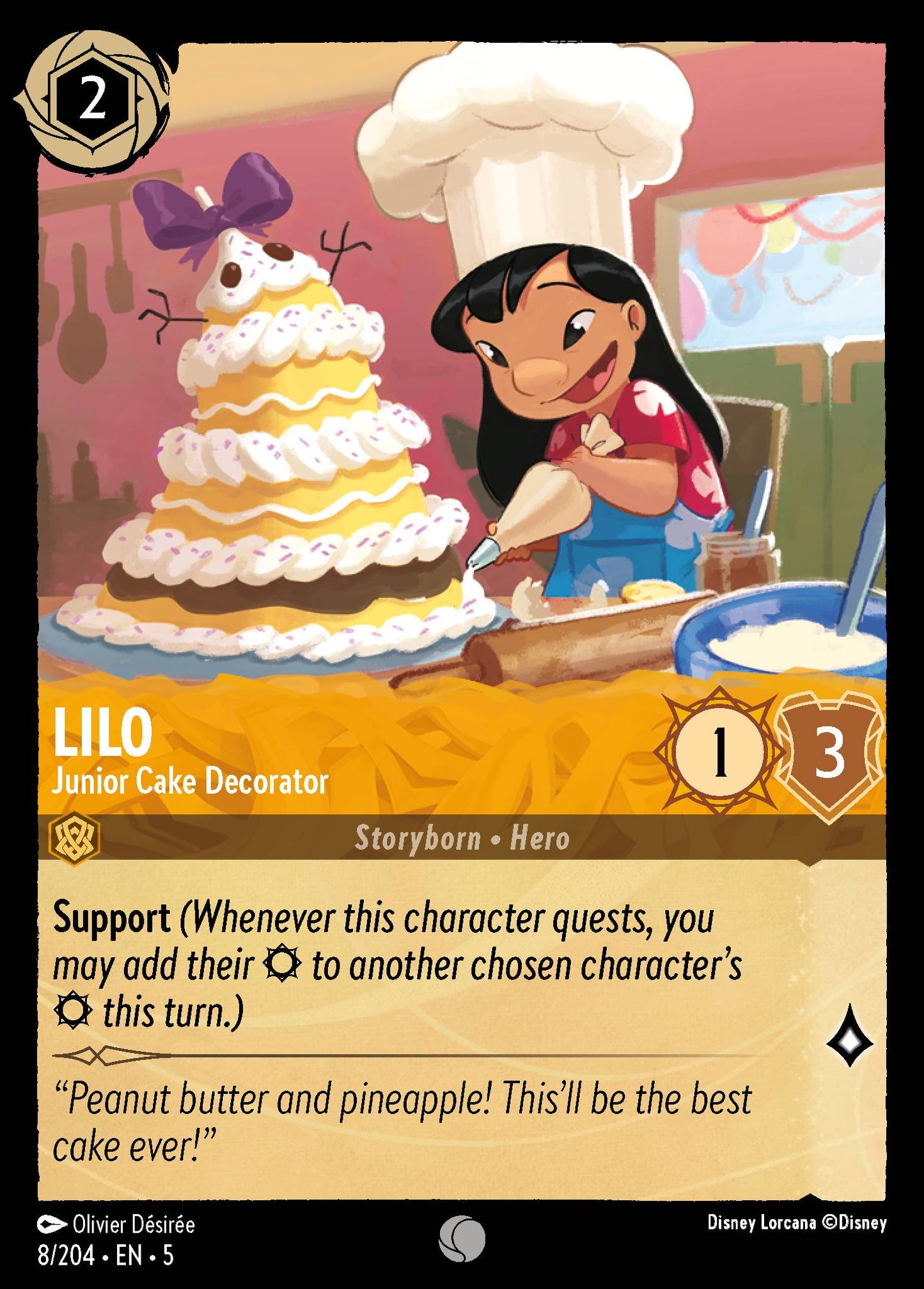 Lilo - Junior Cake Decorator - Foil