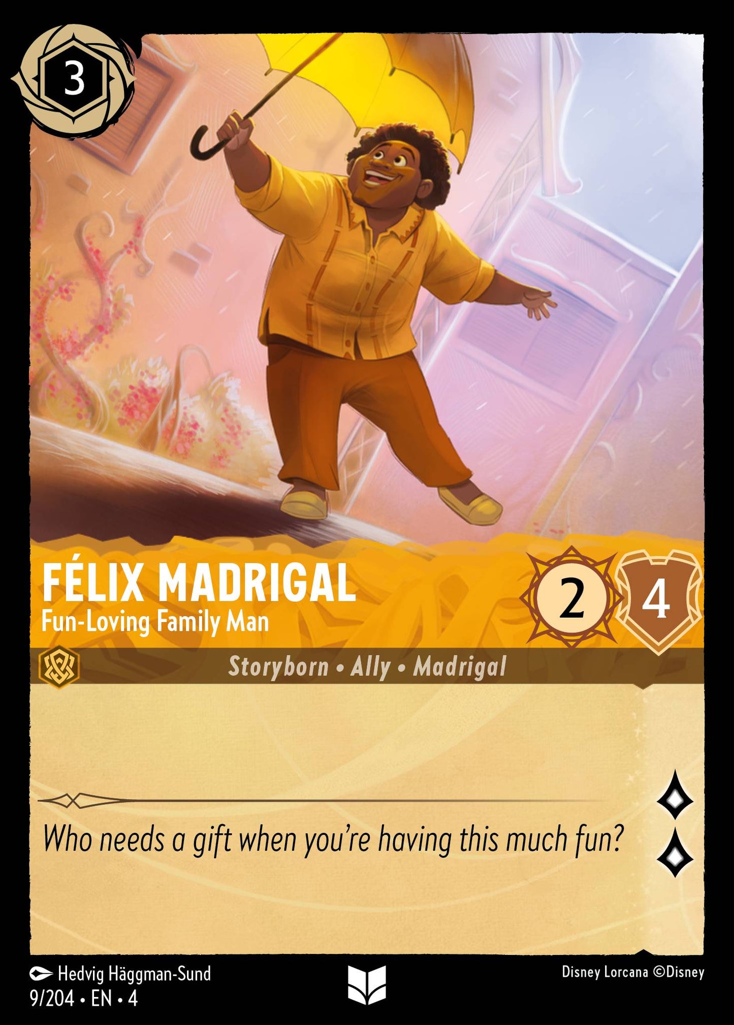 Félix Madrigal - Fun-Loving Family Man - Foil