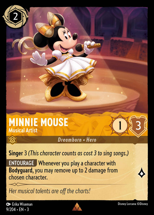 Minnie Mouse - Musical Artist - Foil