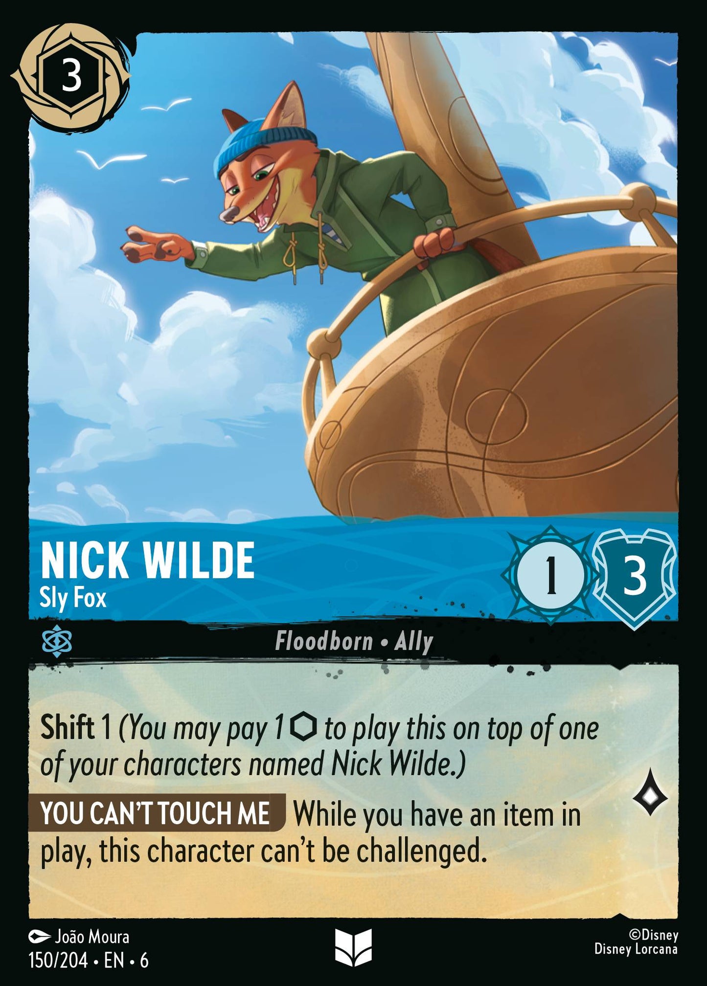 Nick Wilde - Sly Fox - Foil