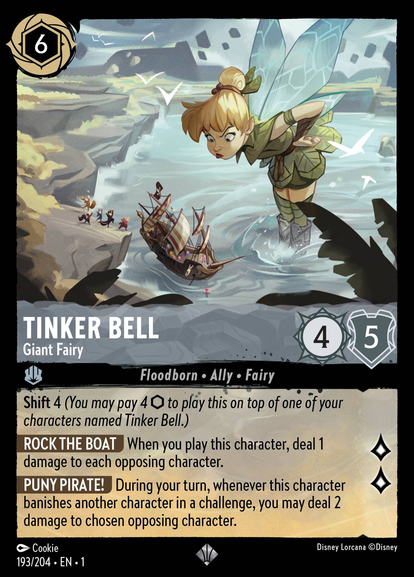 Tinker Bell - Giant Fairy - Foil