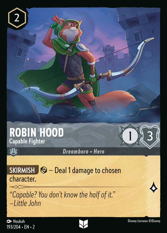 Robin Hood - Capable Fighter
