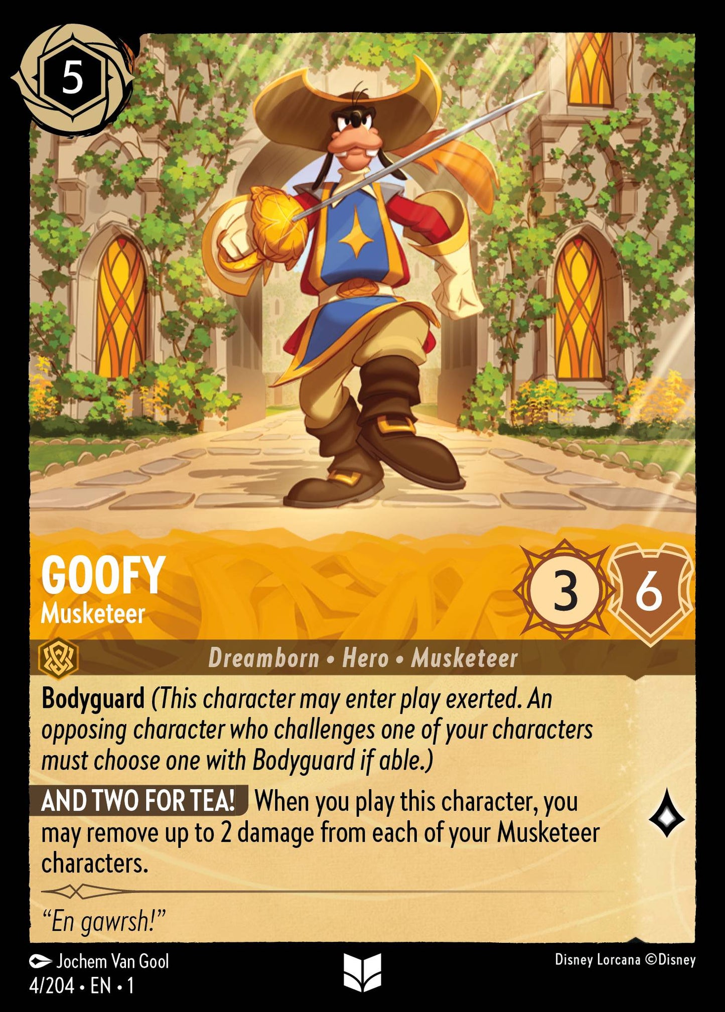 Goofy - Musketeer - Foil