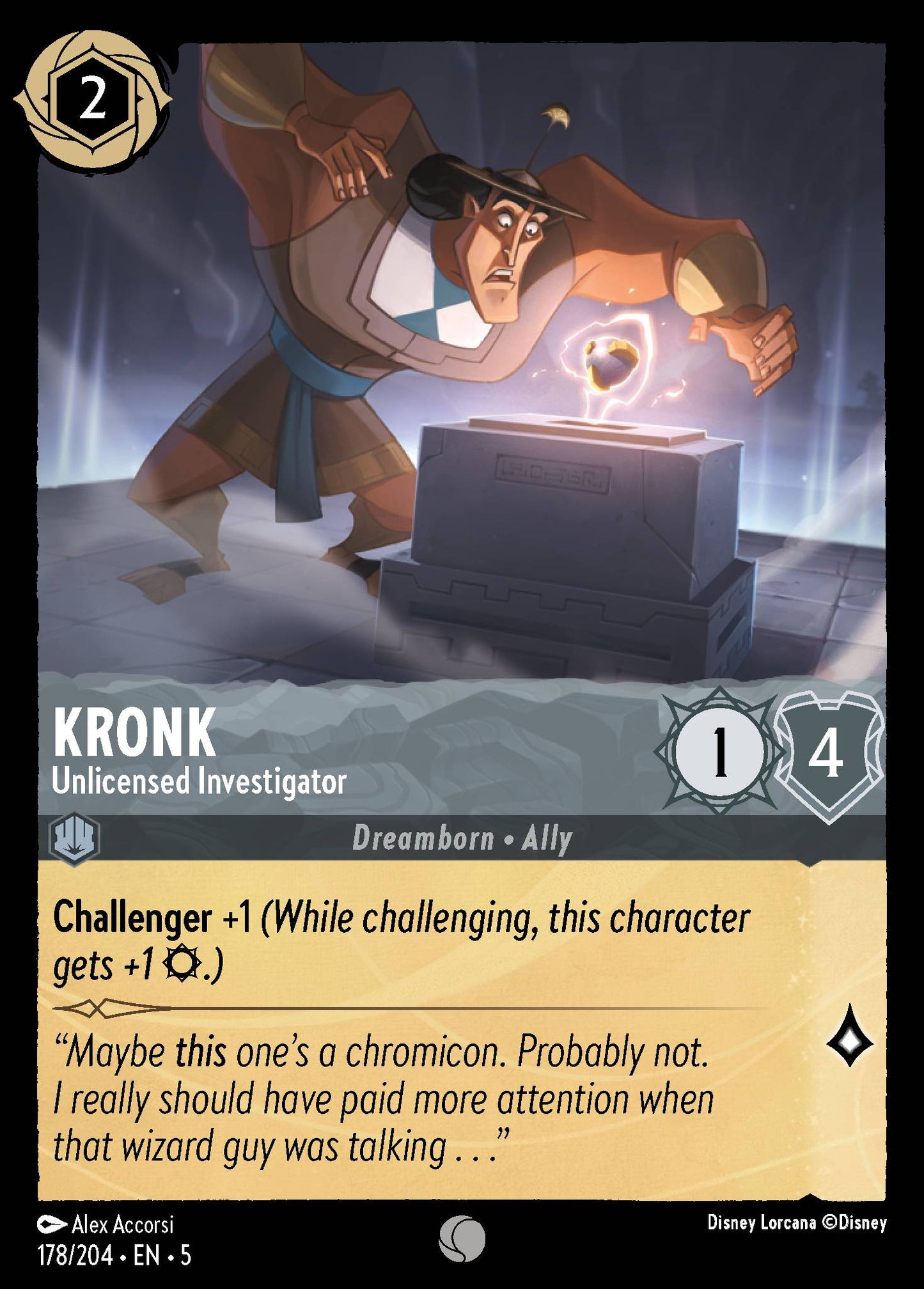 Kronk - Unlicensed Investigator