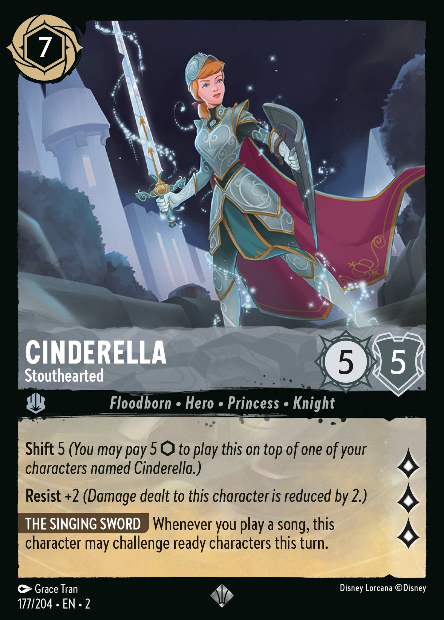 Cinderella - Stouthearted - Foil