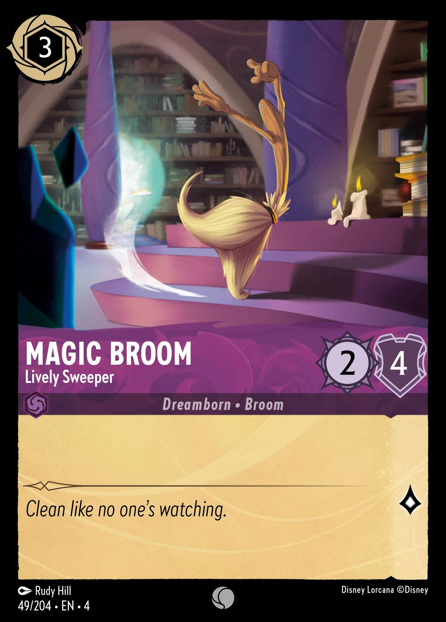 Magic Broom - Lively Sweeper - Foil