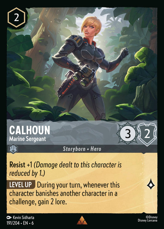 Calhoun - Marine Sergeant - Foil