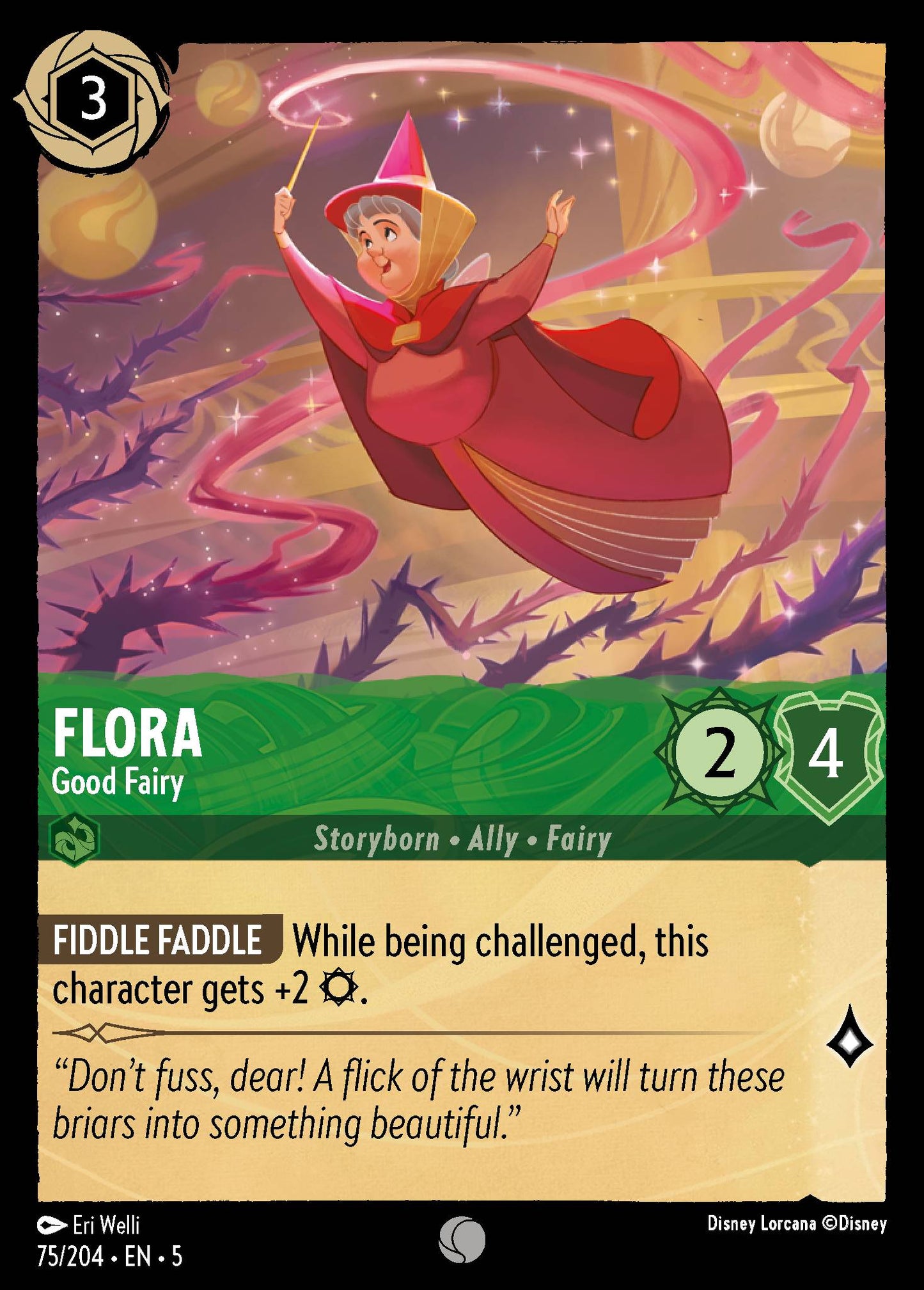 Flora - Good Fairy - Foil