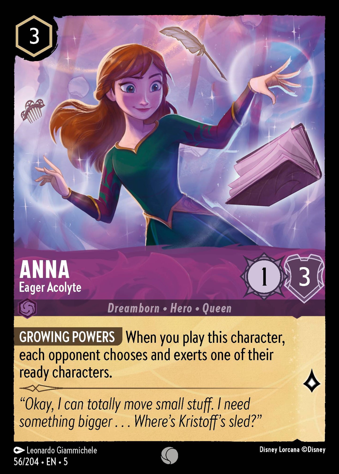 Anna - Eager Acolyte - Foil