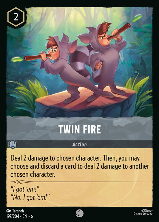 Twin Fire - Foil