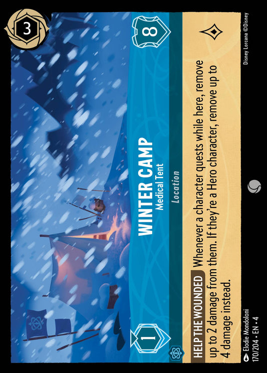 Winter Camp - Medical Tent