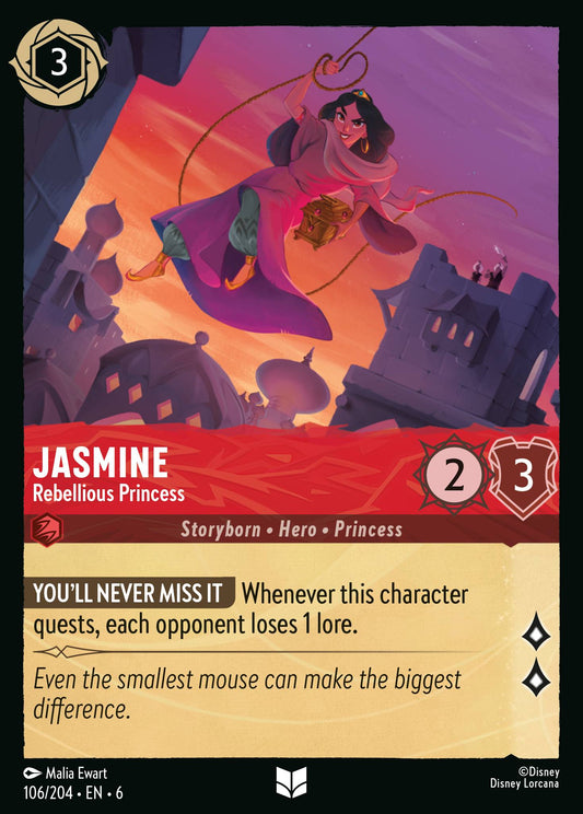 Jasmine - Rebellious Princess - Foil