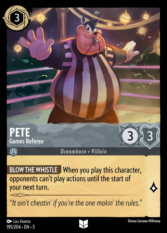 Pete - Games Referee