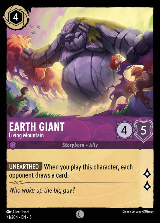 Earth Giant - Living Mountain - Foil