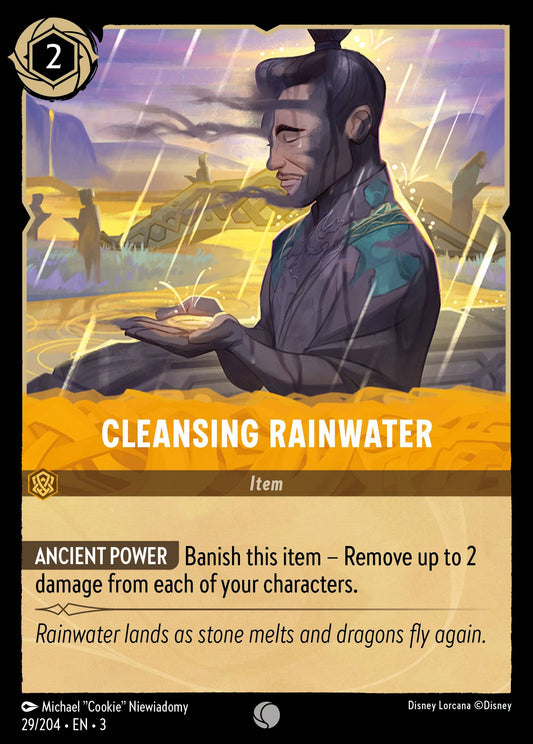 Cleansing Rainwater - Foil