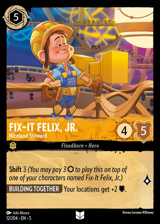 Fix-It Felix  Jr. - Niceland Steward - Foil