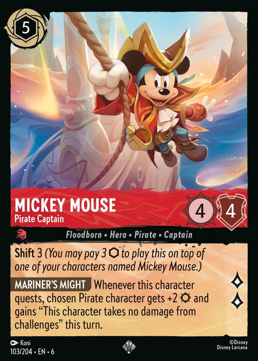 Mickey Mouse - Pirate Captain