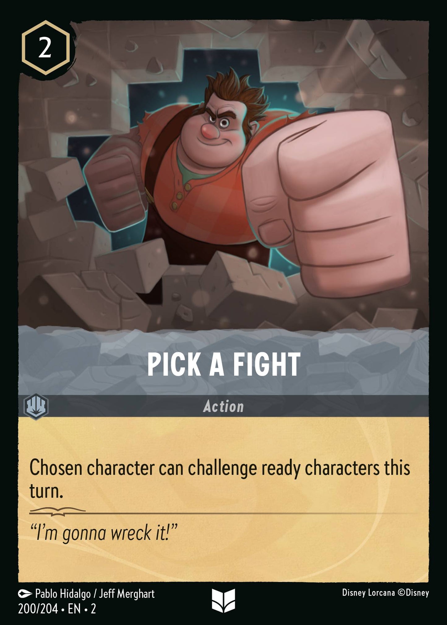 Pick a Fight - Foil