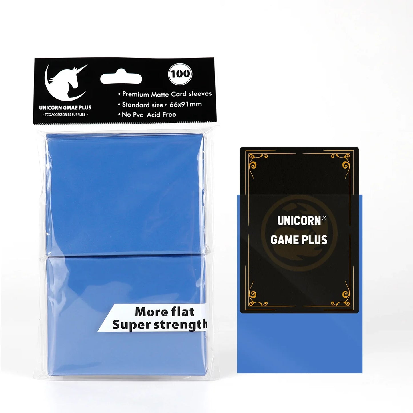 100Pcs Matte Standard Size Card Sleeves