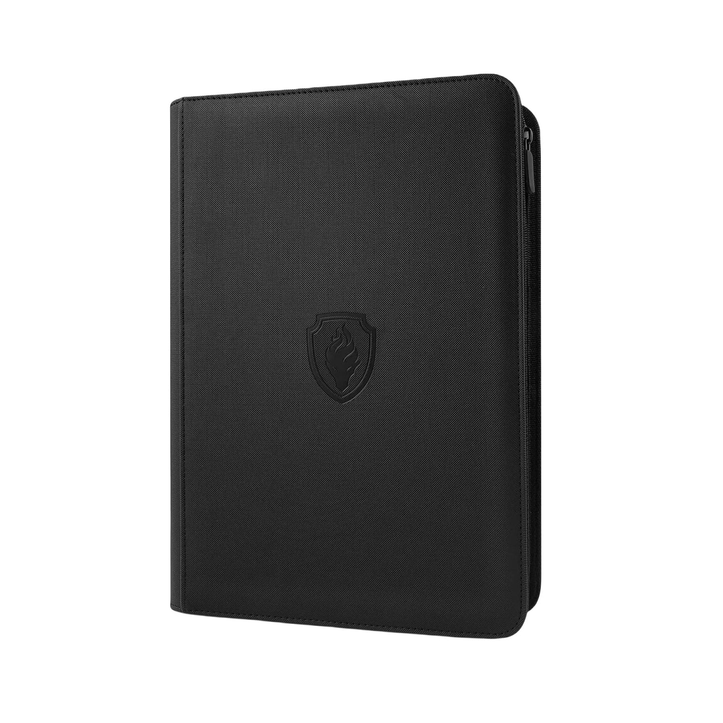 Premium 9 Pocket Card Binder - Zipper