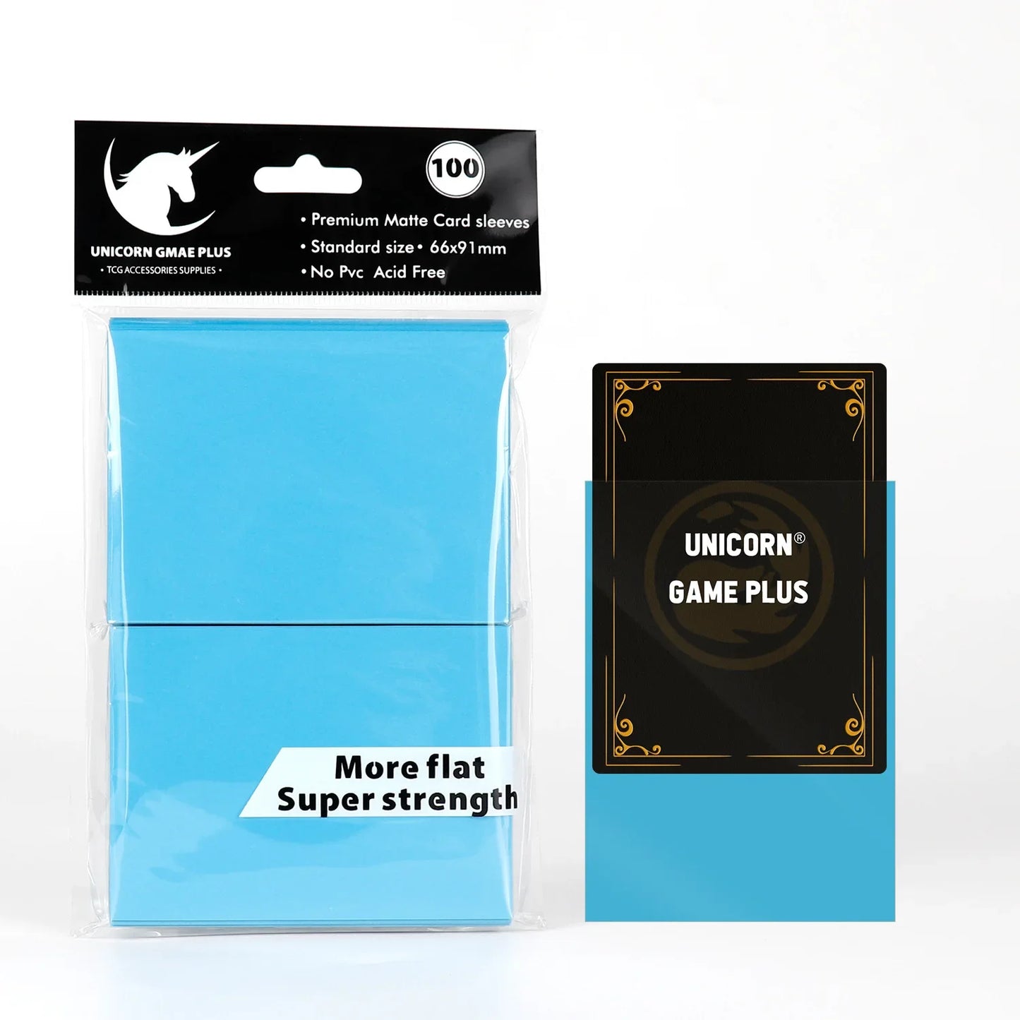 100Pcs Matte Standard Size Card Sleeves