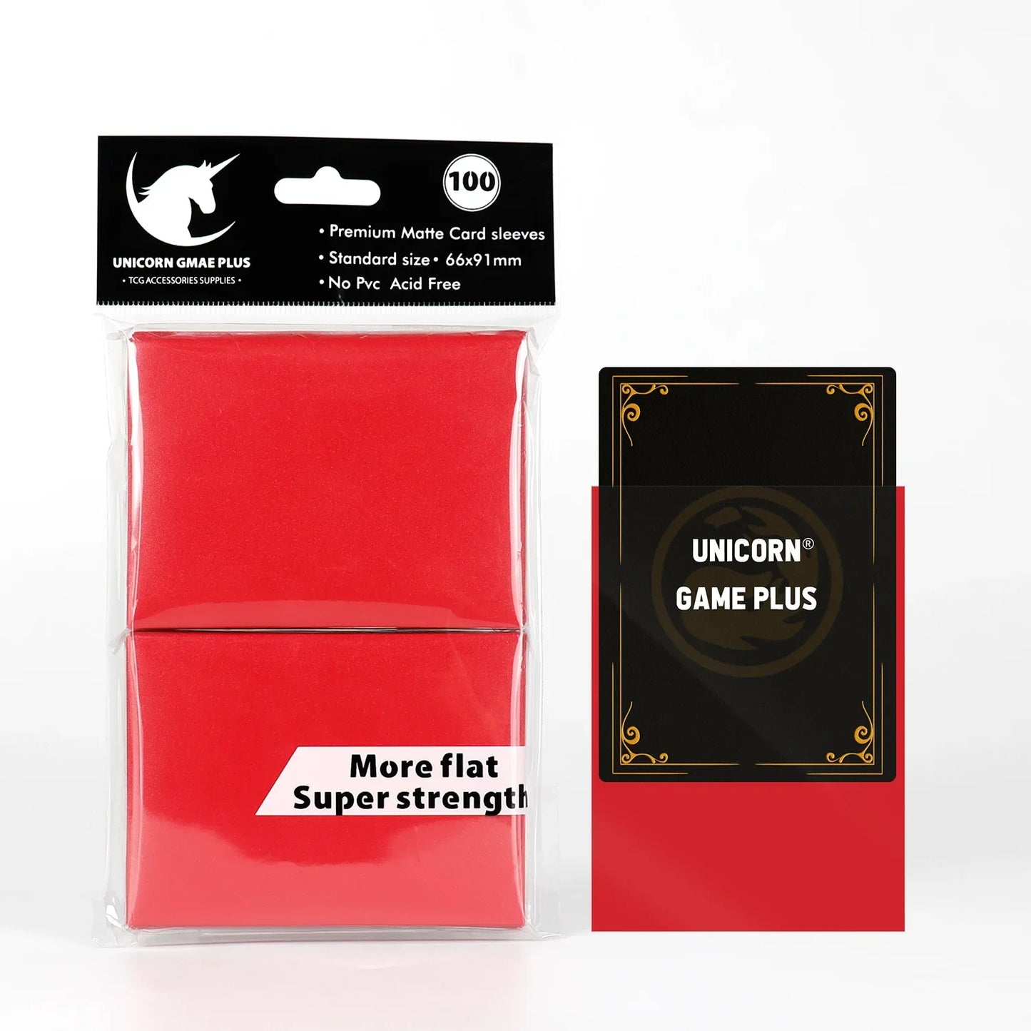 100Pcs Matte Standard Size Card Sleeves