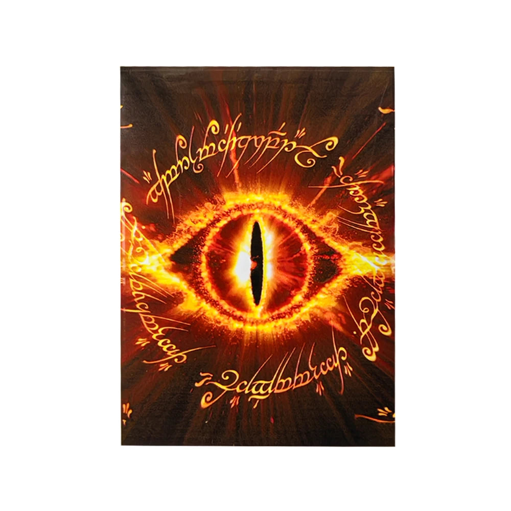 60Pcs Holographic Eye of Sauron Card Sleeves 66x91mm