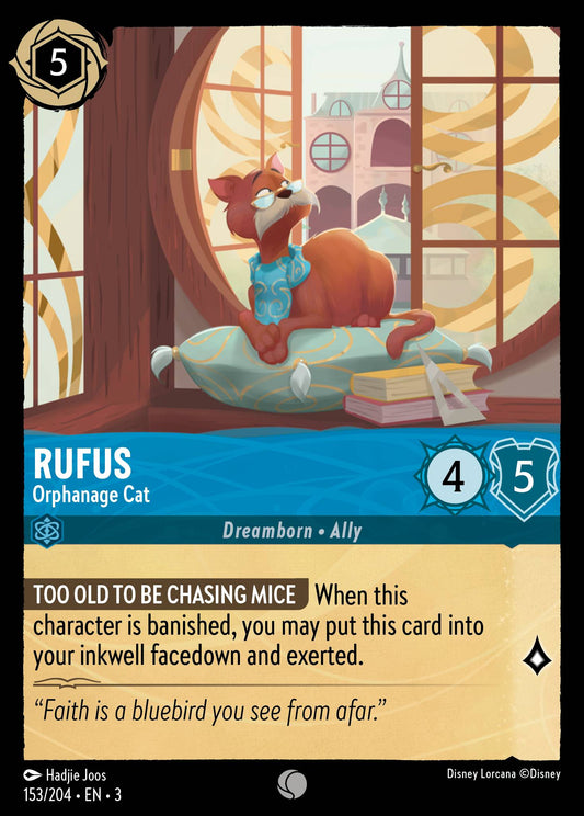 Rufus - Orphanage Cat - Foil