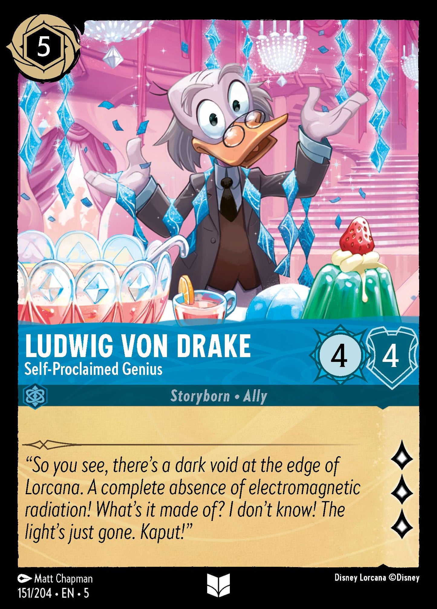 Ludwig von Drake - Self-Proclaimed Genius