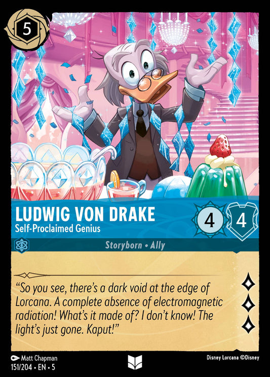 Ludwig von Drake - Self-Proclaimed Genius
